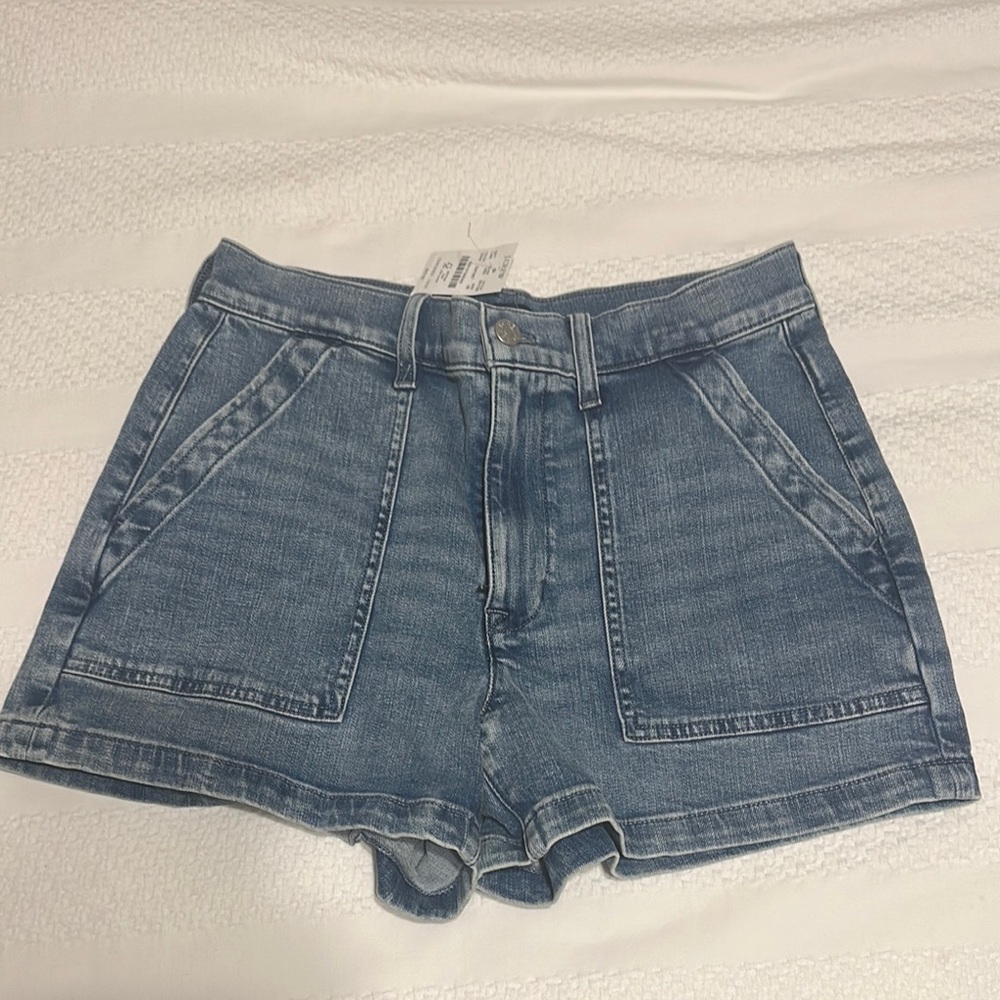 J. Crew Factory Women's Blue Jean Shorts